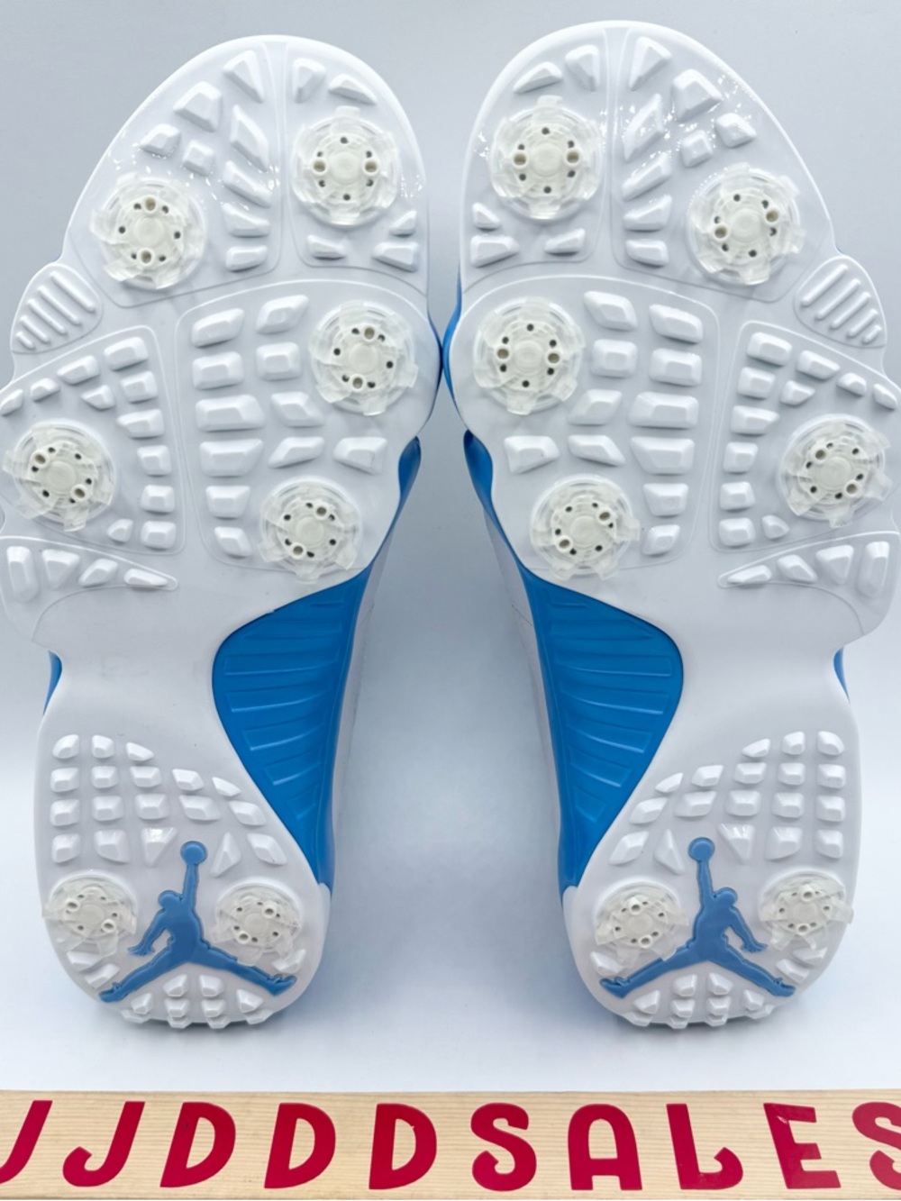 Nike Air Jordan 9 Retro Low G Golf UNC University Blue White FJ5934-101 Men’s - Picture 8 of 12